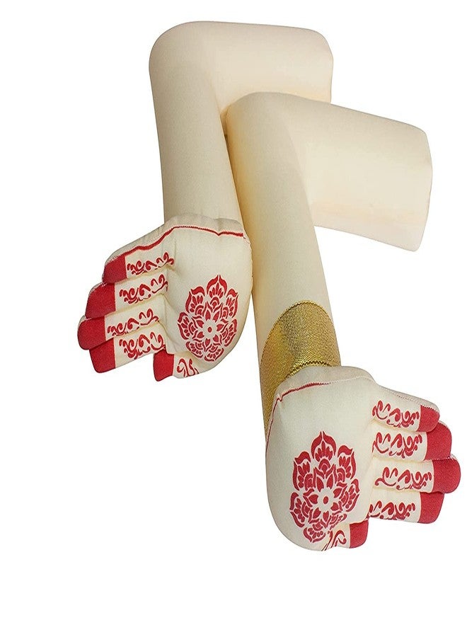 Veltic Fabric Hands And Legs For Goddess Decoration Ve210Hl, Fantasy, 2.5 Cm, 2.5 Cm, Cream - Image 4